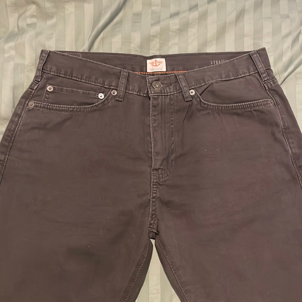 Dockers Brown straight Cut Pants